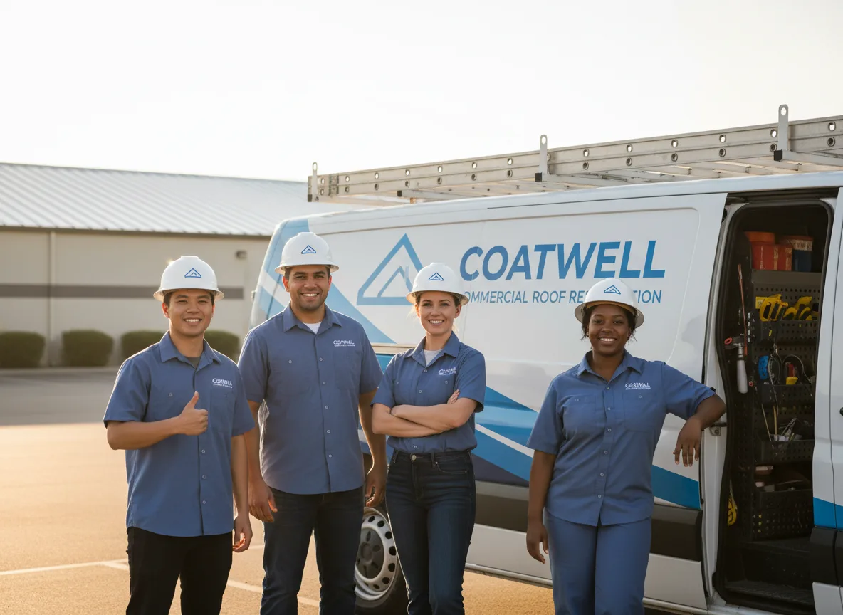 Commercial roof coating company in Romeo, CO